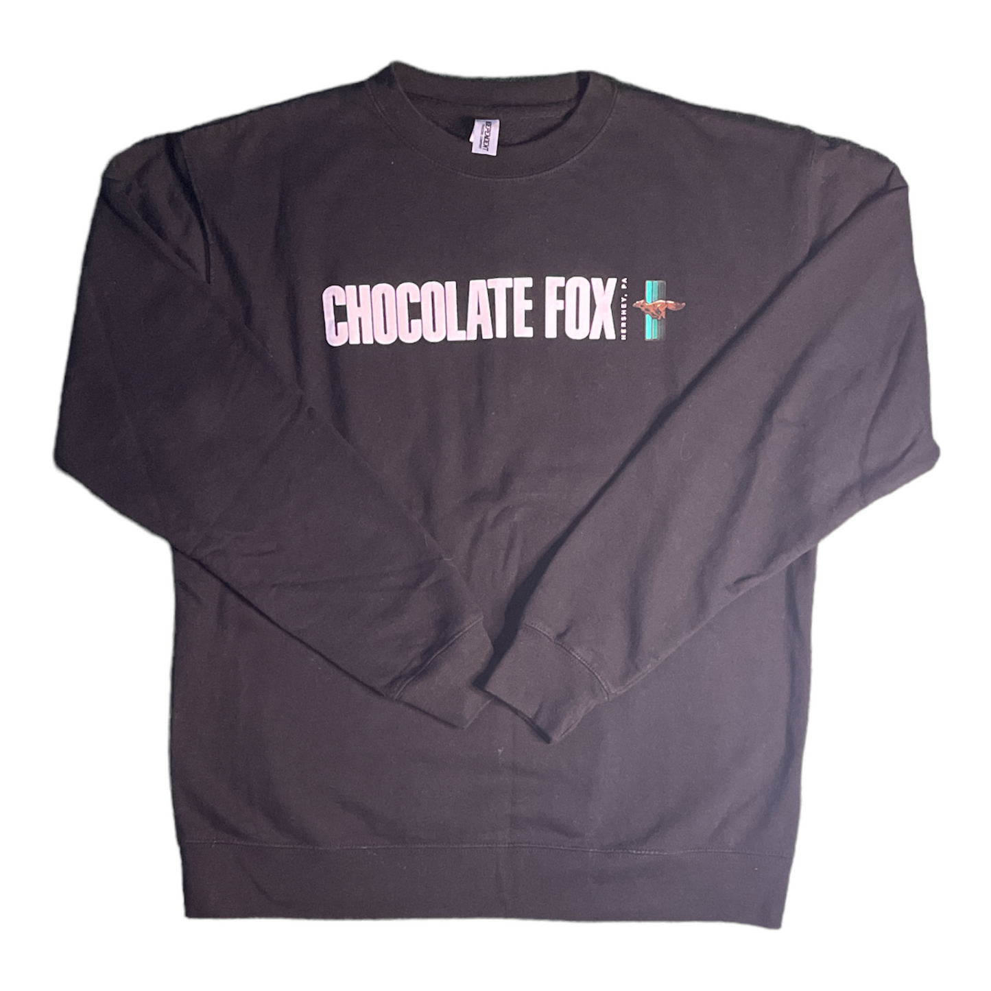 Chocolate Fox front and back Print L
