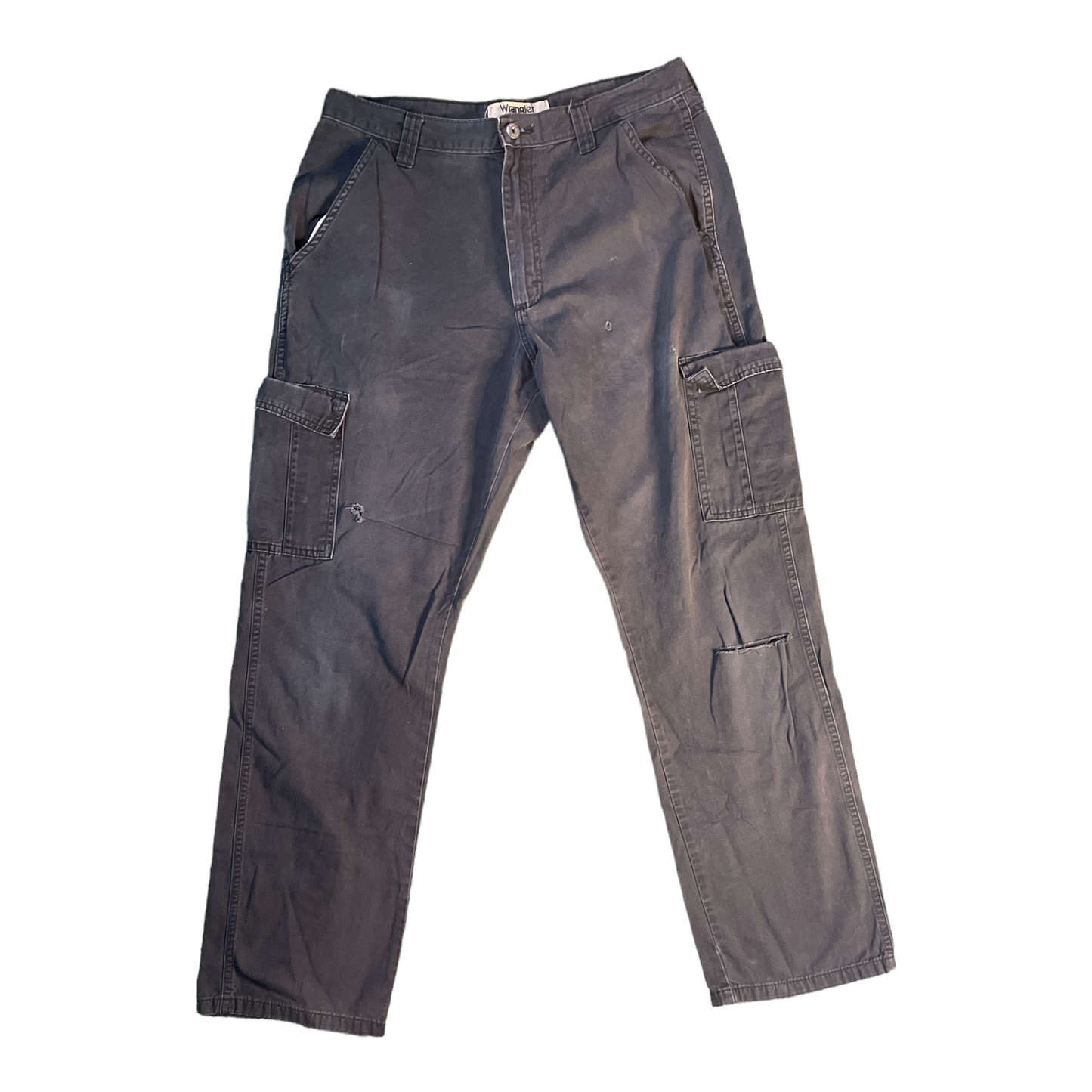 Wrangler Black Cargo Jeans W 34 L 34