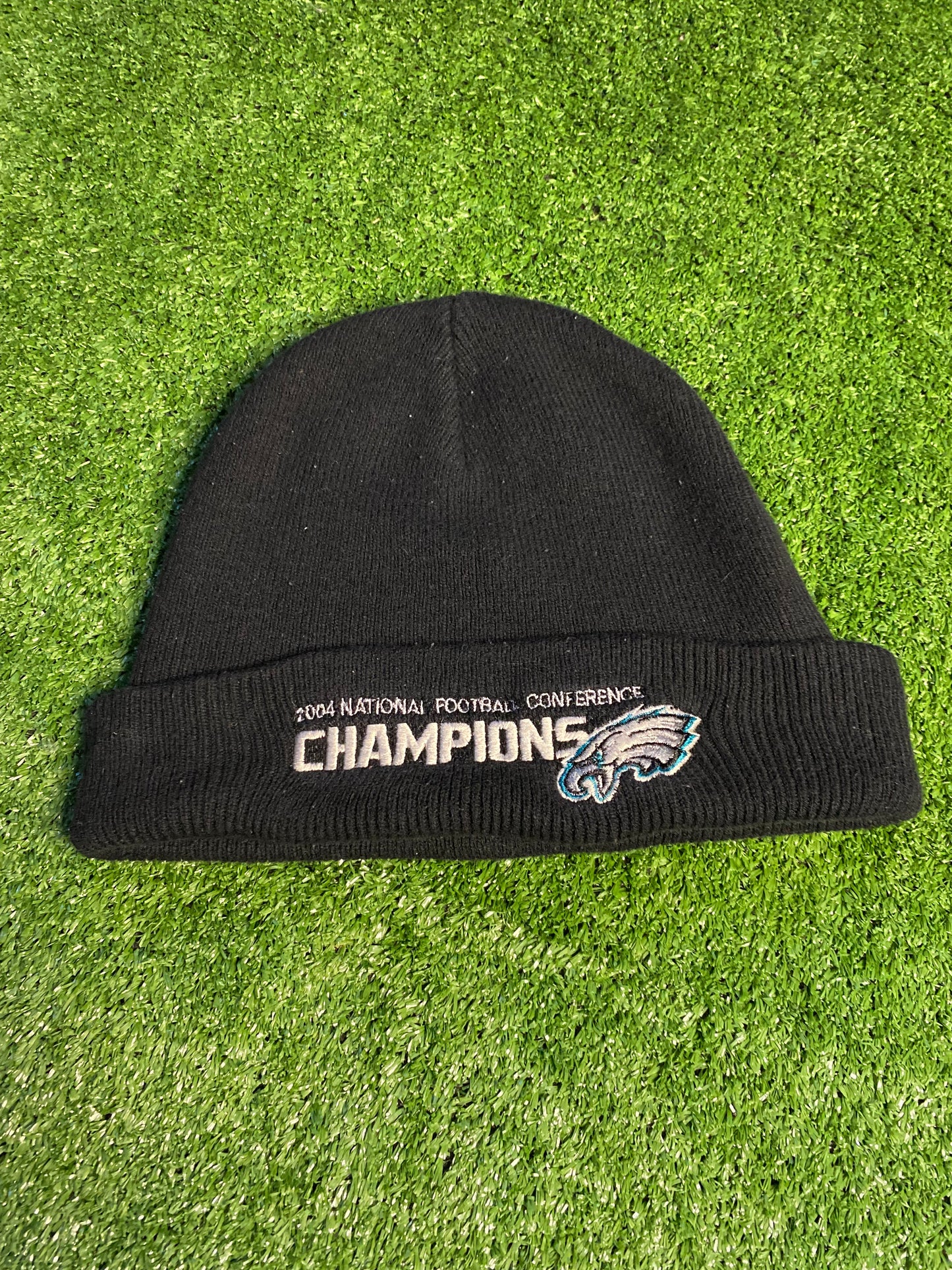 04 Eagles Conference Champs Beanie